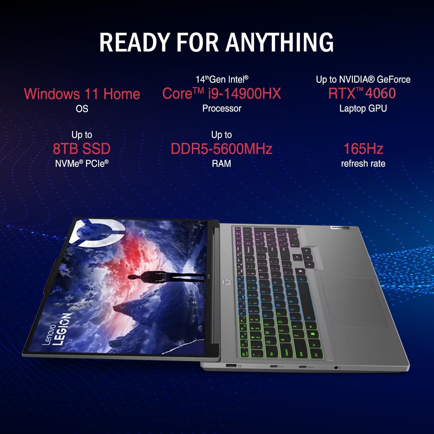 Amazon.co.jp: Lenovo Legion 16インチ WQXGA i9 RTX 4060 ゲーミング